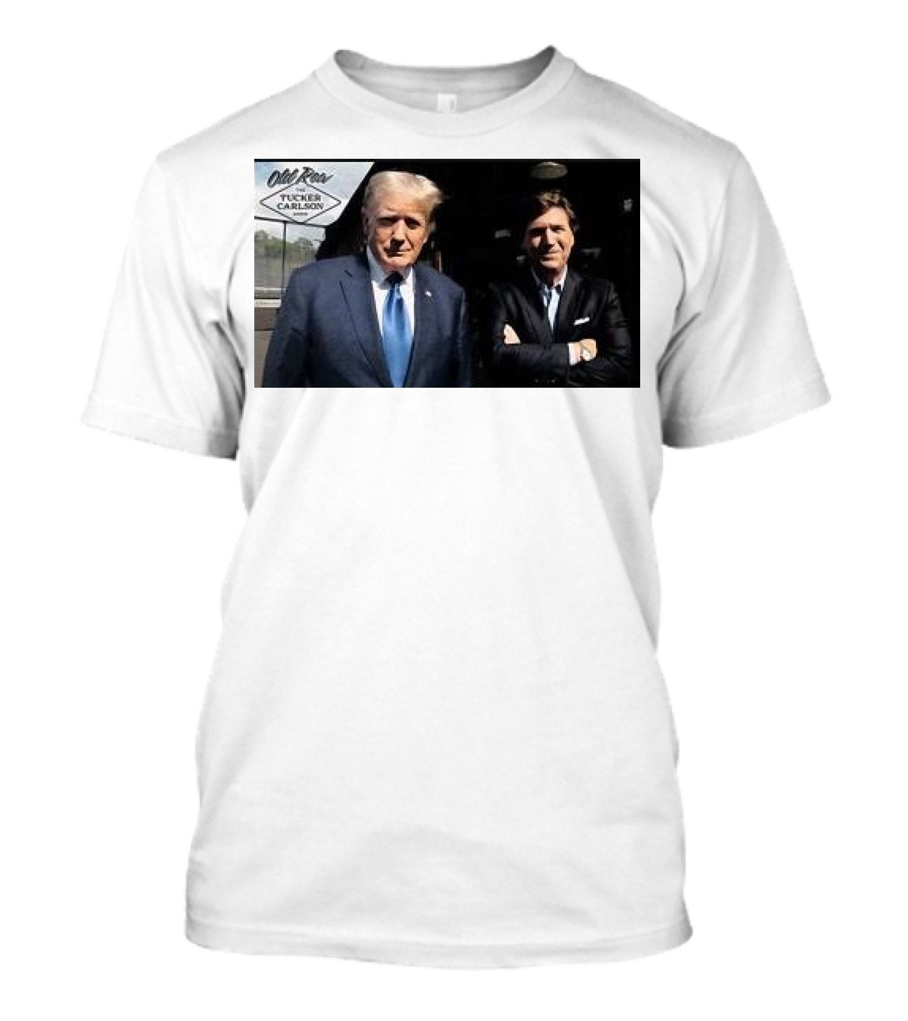 Old Row Tucker Carlson Network Interview T-Shirt