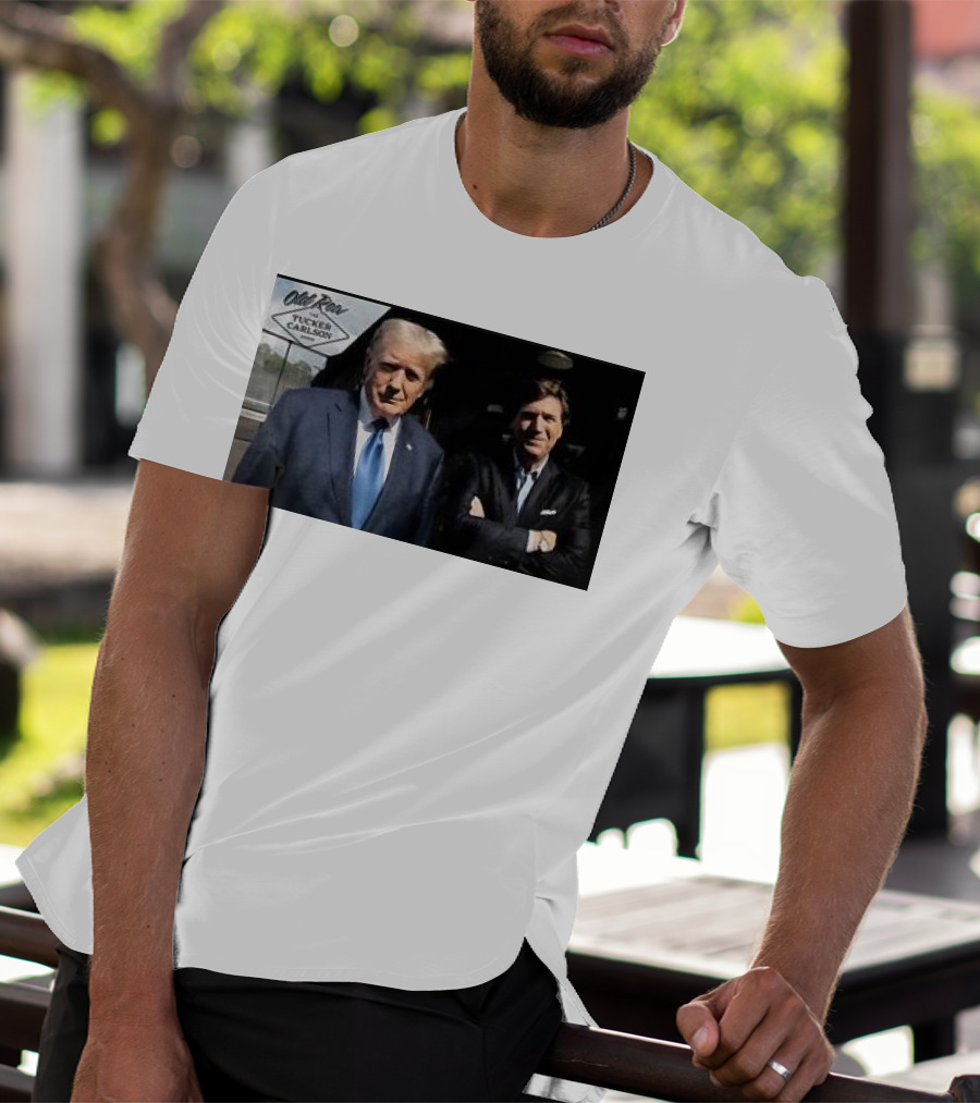 Old Row Tucker Carlson Network Interview T-Shirt