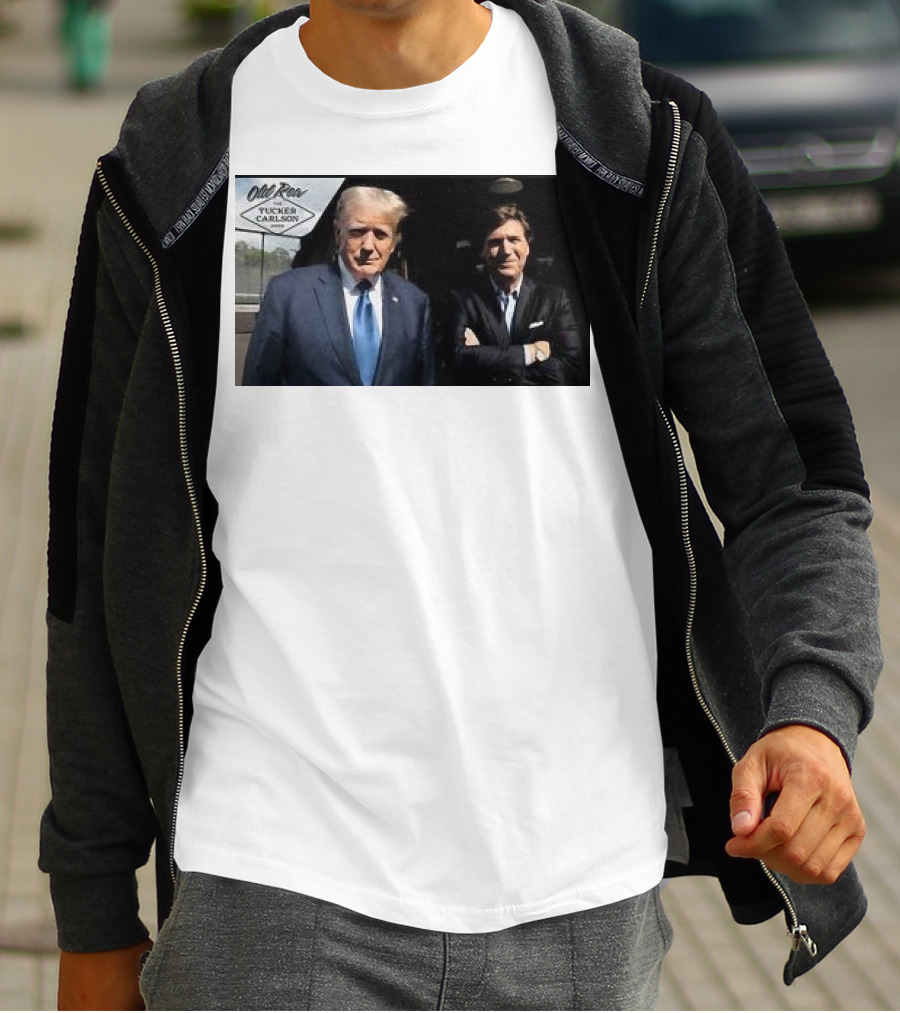 Old Row Tucker Carlson Network Interview T-Shirt
