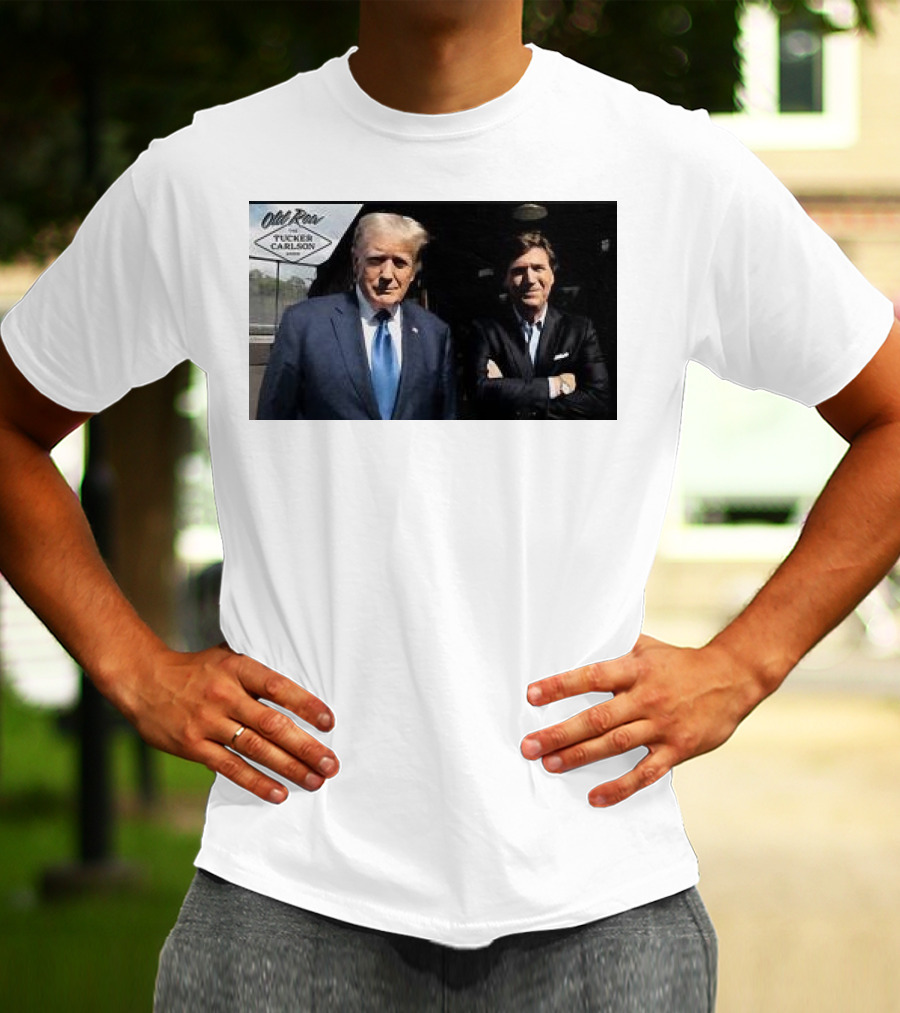 Old Row Tucker Carlson Network Interview T-Shirt