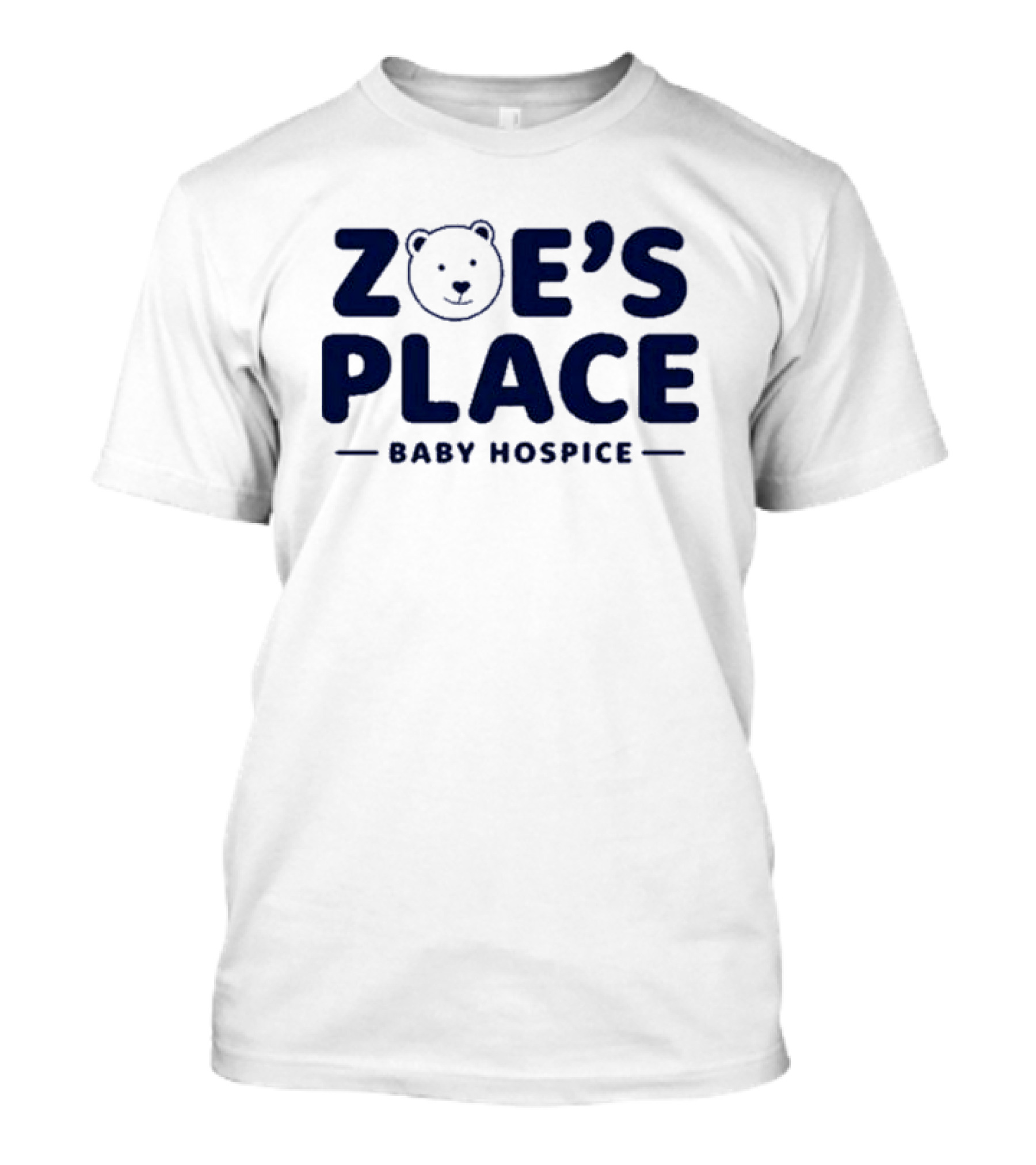 Chris Pajak Zoe’s Place Baby Hospice Charity Logo Bear T-Shirt