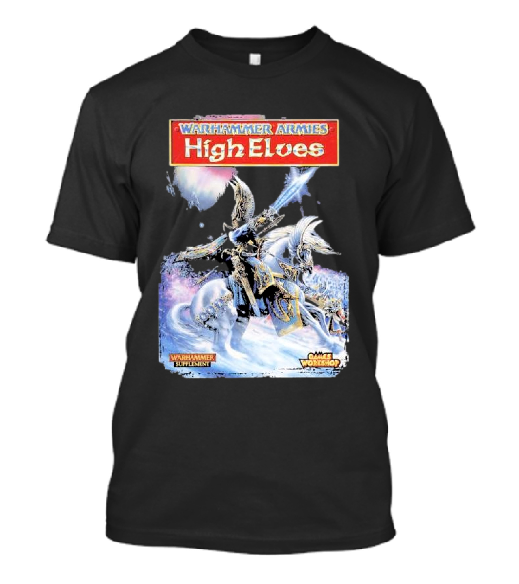 Warhammer Armies High Elves Games Workshop Supplement T-Shirt