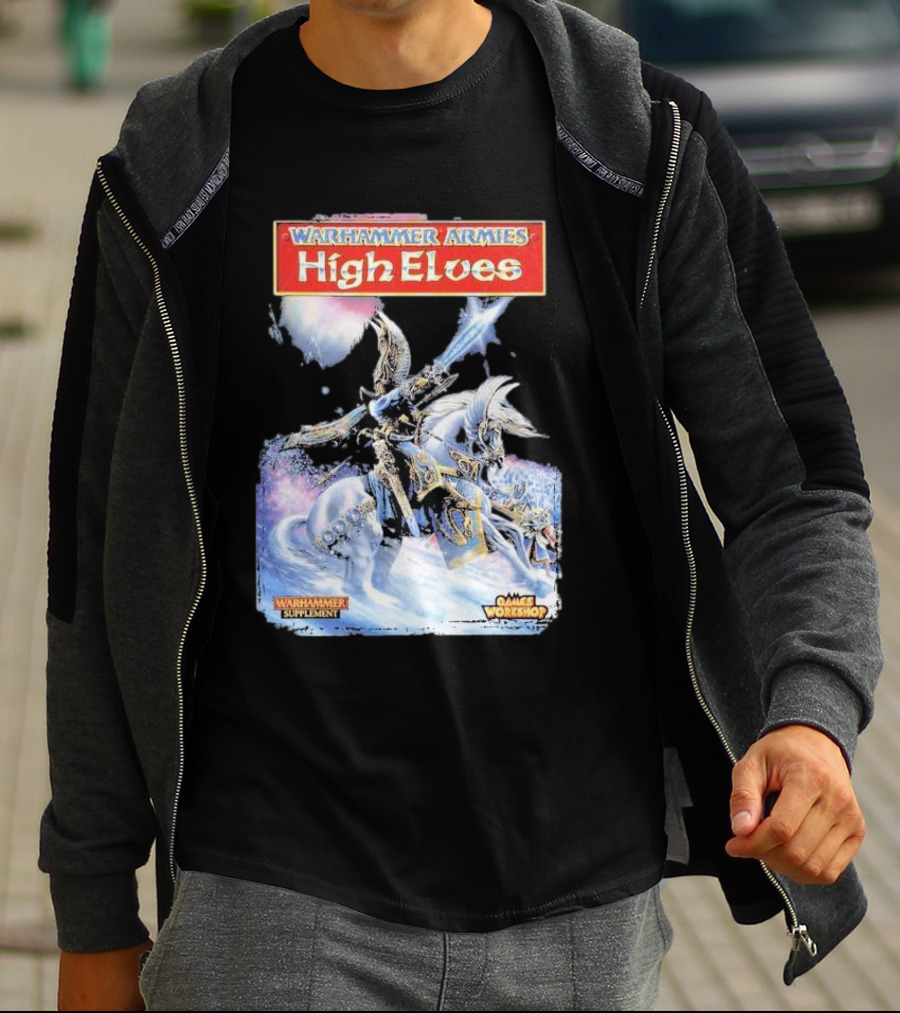 Warhammer Armies High Elves Games Workshop Supplement T-Shirt