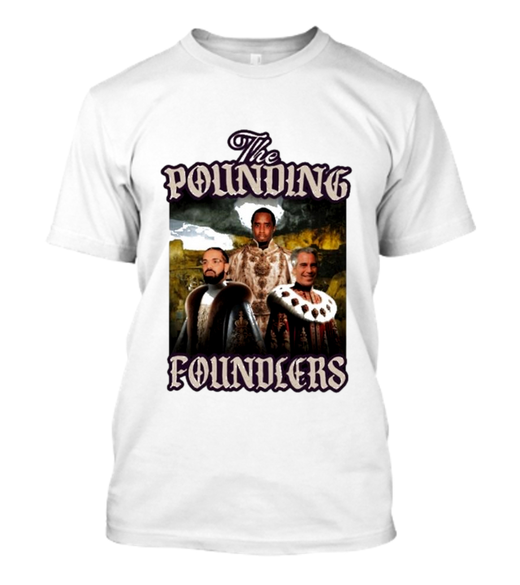 The Pounding Founders Diddy Lebron James T-Shirt