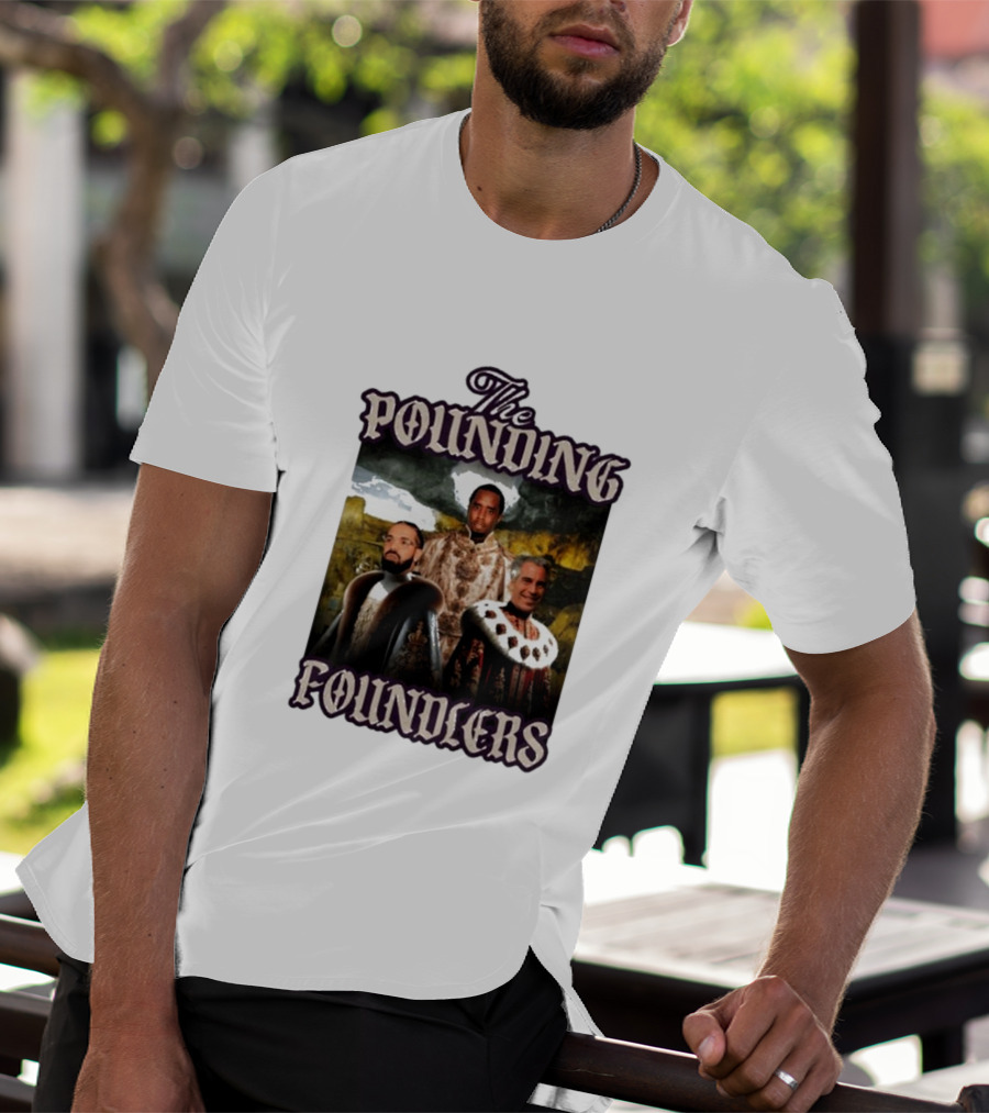 The Pounding Founders Diddy Lebron James T-Shirt