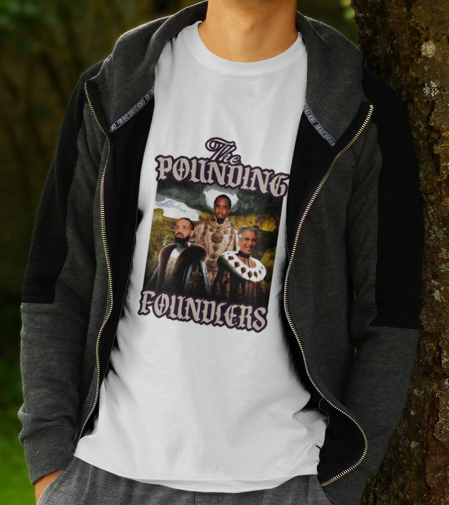 The Pounding Founders Diddy Lebron James T-Shirt