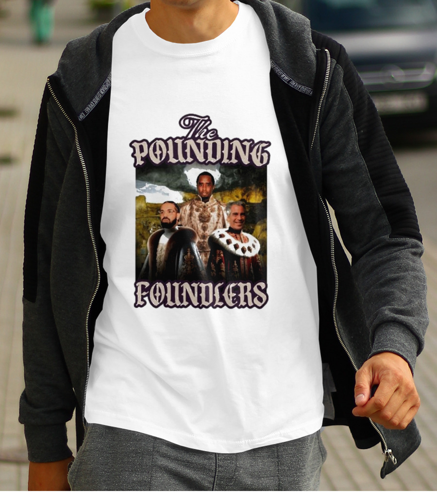 The Pounding Founders Diddy Lebron James T-Shirt