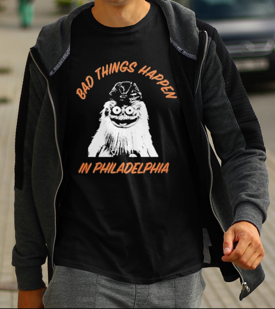 Bad Things Happen In Philadelphia Gritty T-Shirt