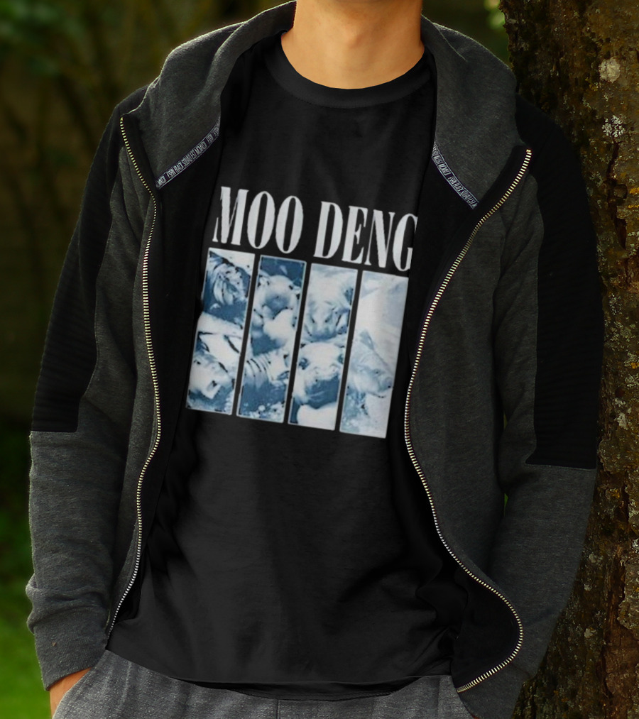 Moo Deng Blues Bootleg Pygmy Hippo T-Shirt