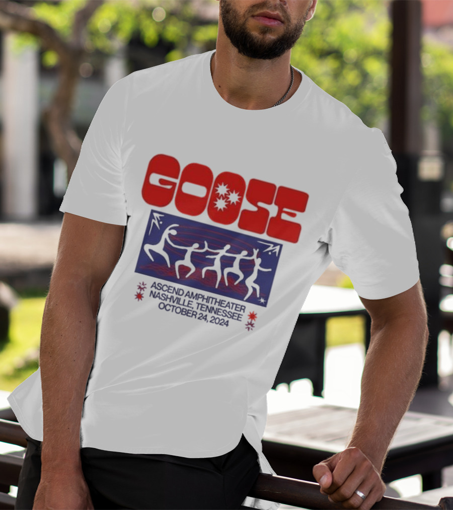 Goose Concert Ascend Amphitheater Nashville Tennessee October 24 T-Shirt