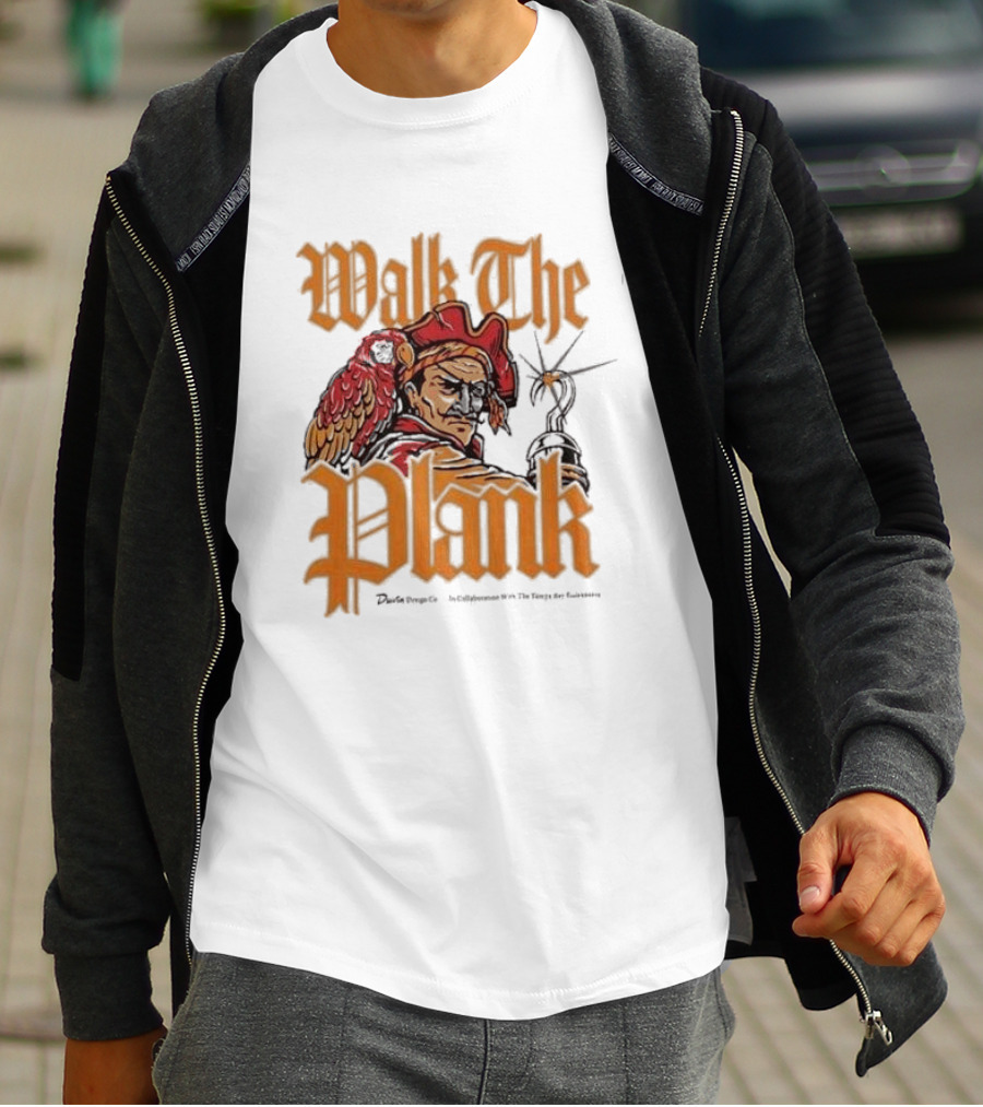Walk The Plank Tampa Bay Buccaneers Collaboration T-Shirt