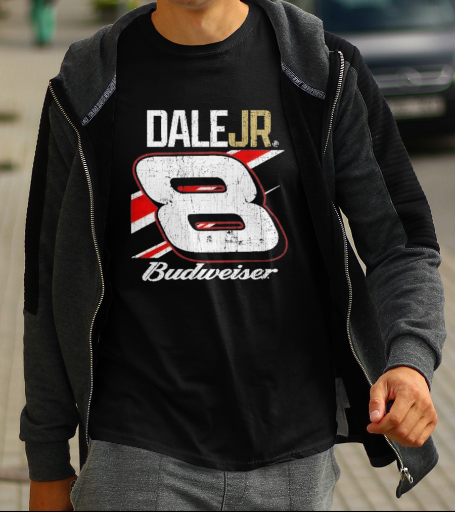 Dale Jr 8 Budweiser Racing T-Shirt