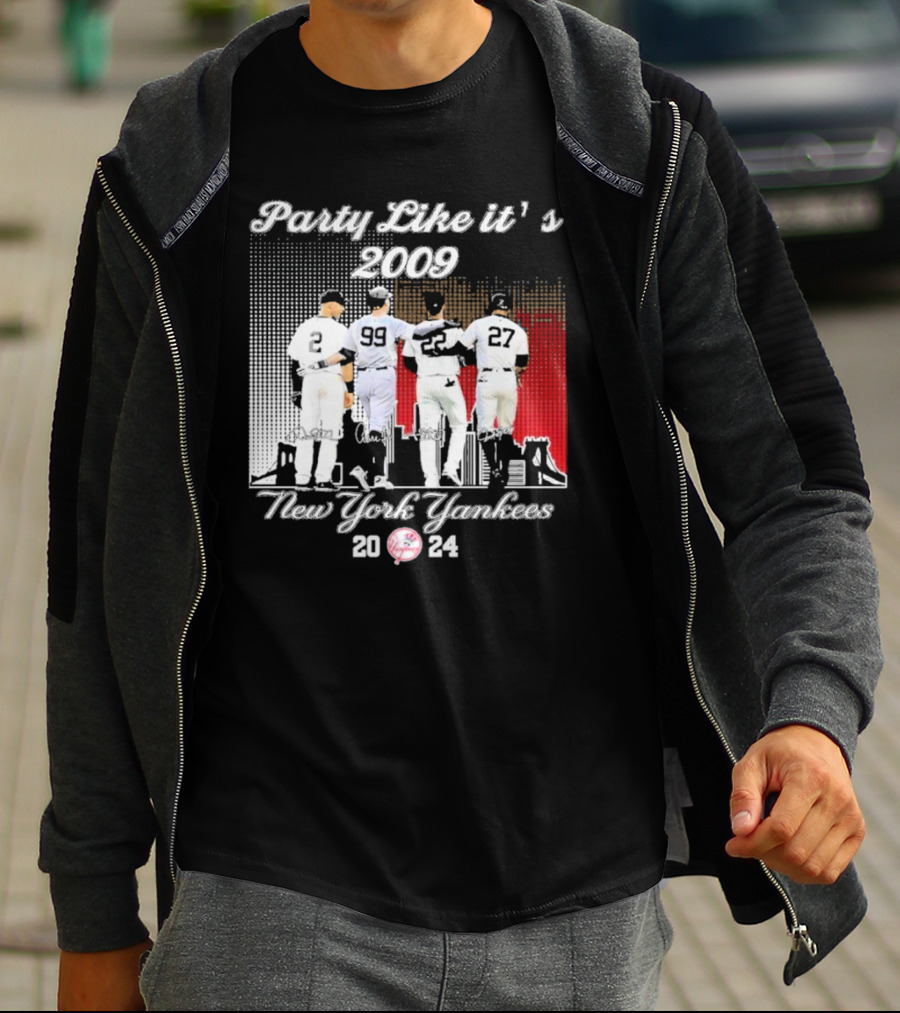 Party Like It’s 2009 New York Yankees Jeter Judge Soto Stanton T-Shirt