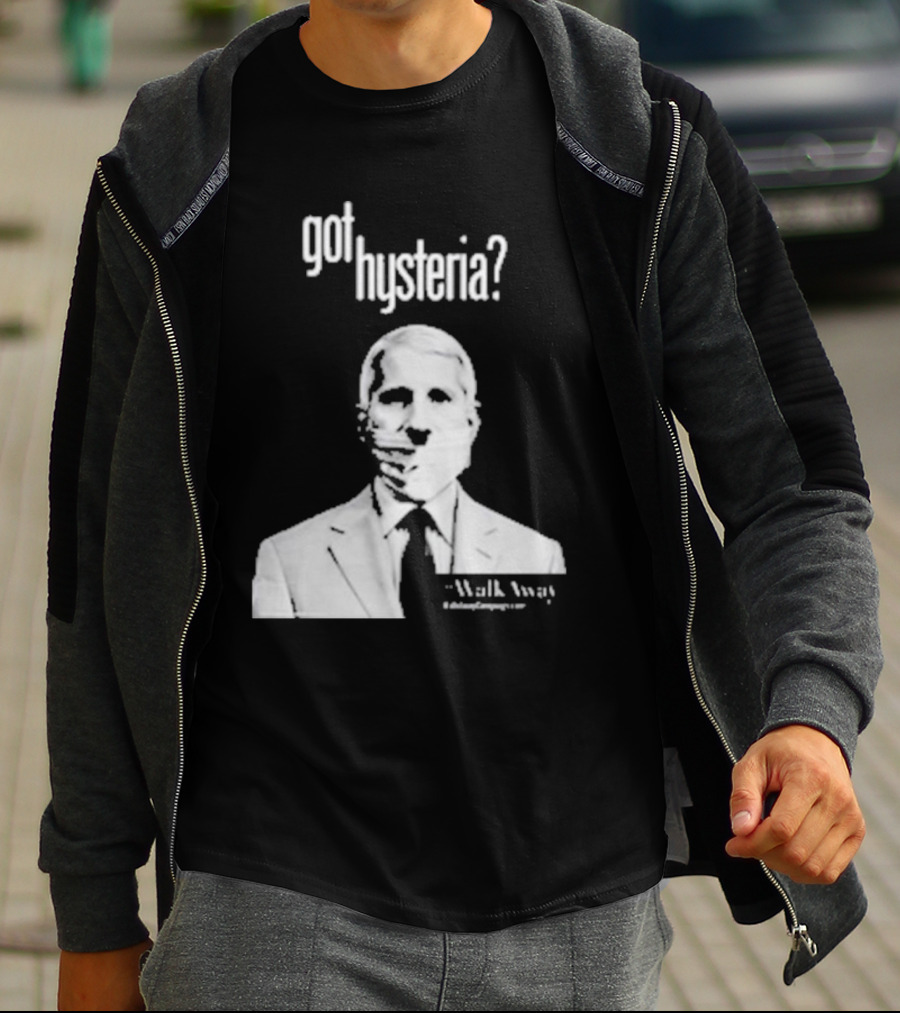 Got Hysteria? Walk Away @BrandonStraka T-Shirt