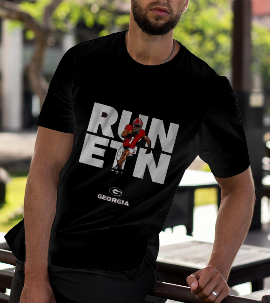 Georgia Football Run ETN T-Shirt