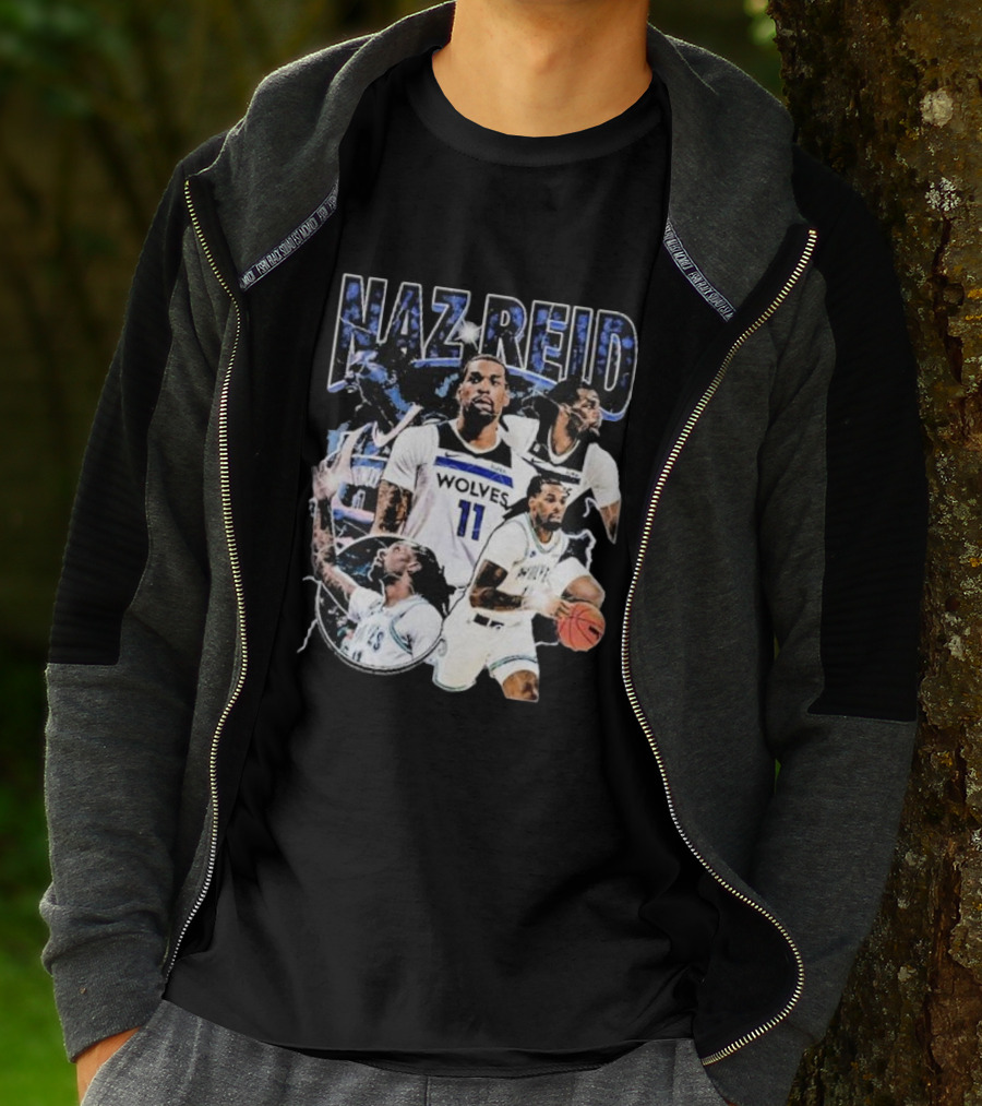 Naz Reid Wolves Basketball 11 T-Shirt
