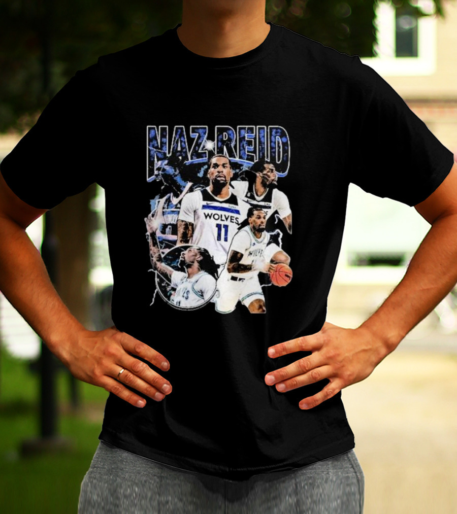 Naz Reid Wolves Basketball 11 T-Shirt