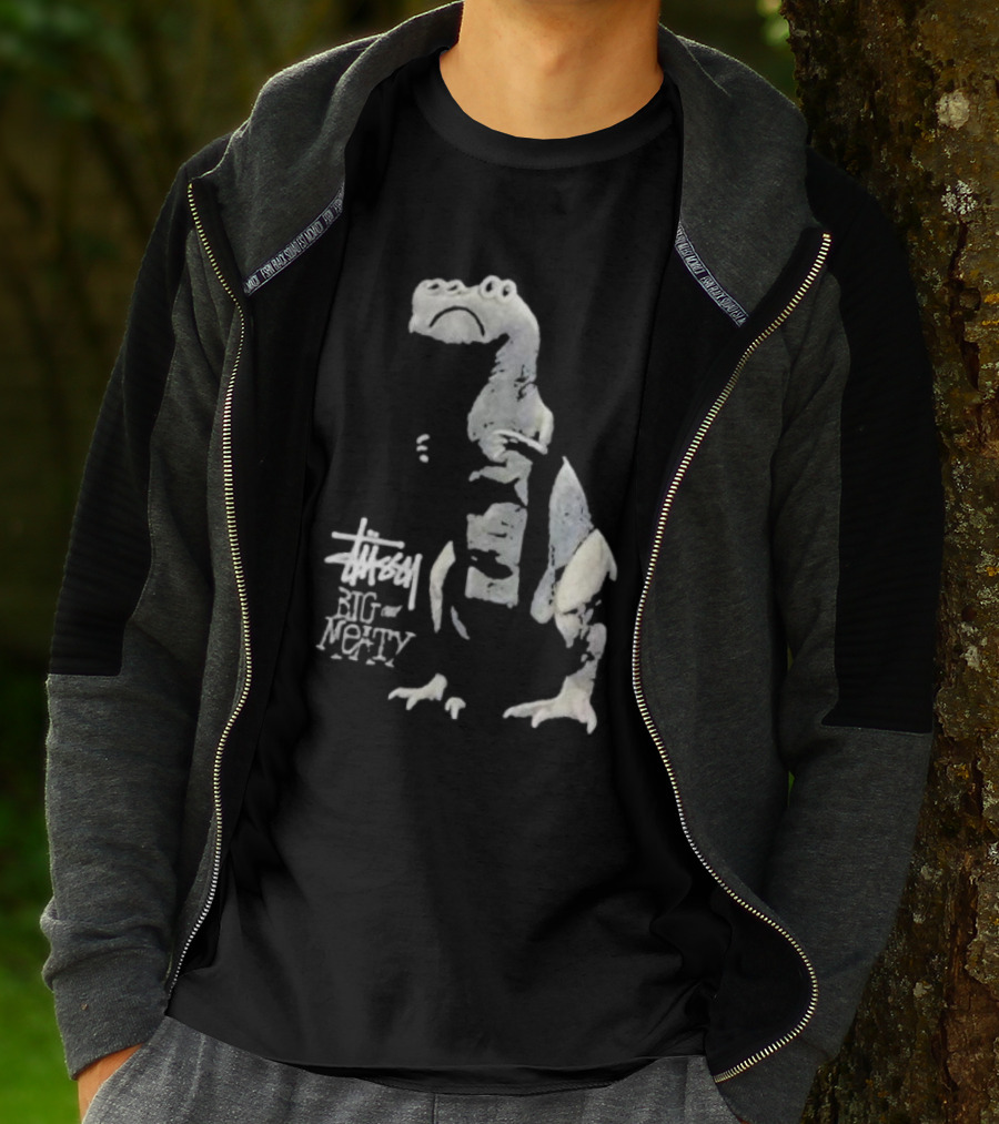 Stussy Big And Meaty Dinosaur T-Shirt