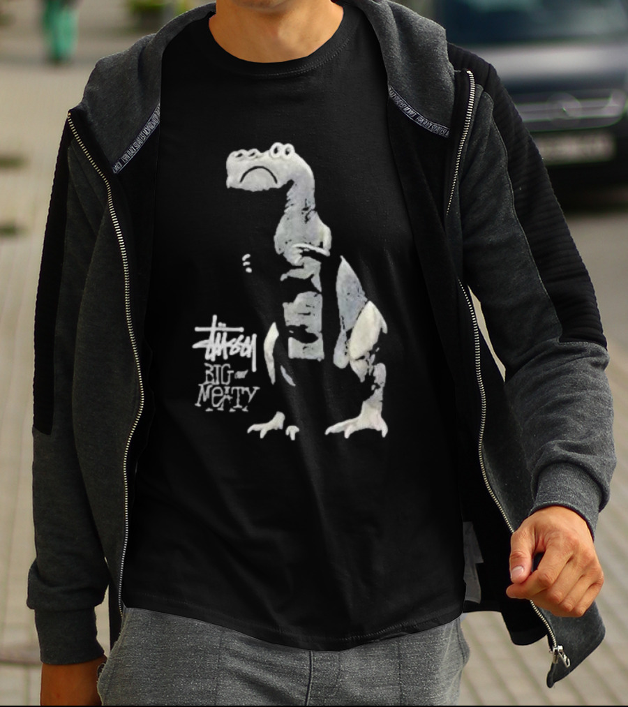 Stussy Big And Meaty Dinosaur T-Shirt