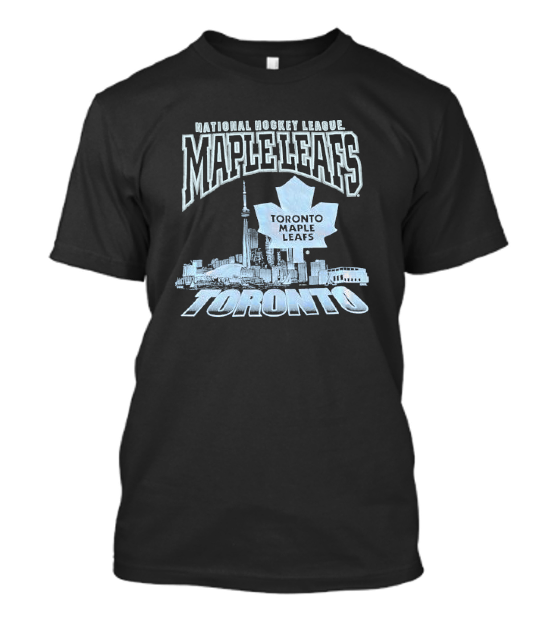 National Hockey League Toronto Maple Leafs Skyline Toronto T-Shirt