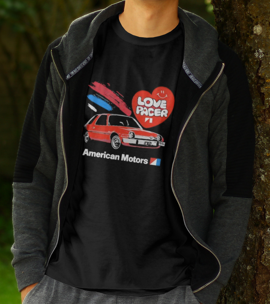 Love Pacer 75 American Motors Retro Style Car T-Shirt