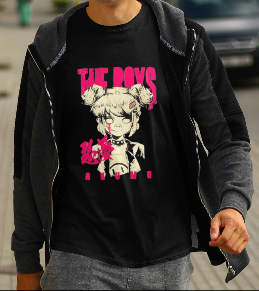 The Boys Akumu Glow In The Dark Em-J Manga Style Girl T-Shirt