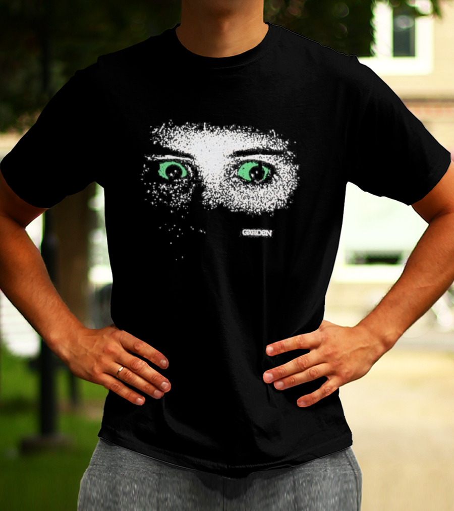 Garden Green Eyes In Shadows No Feet T-Shirt