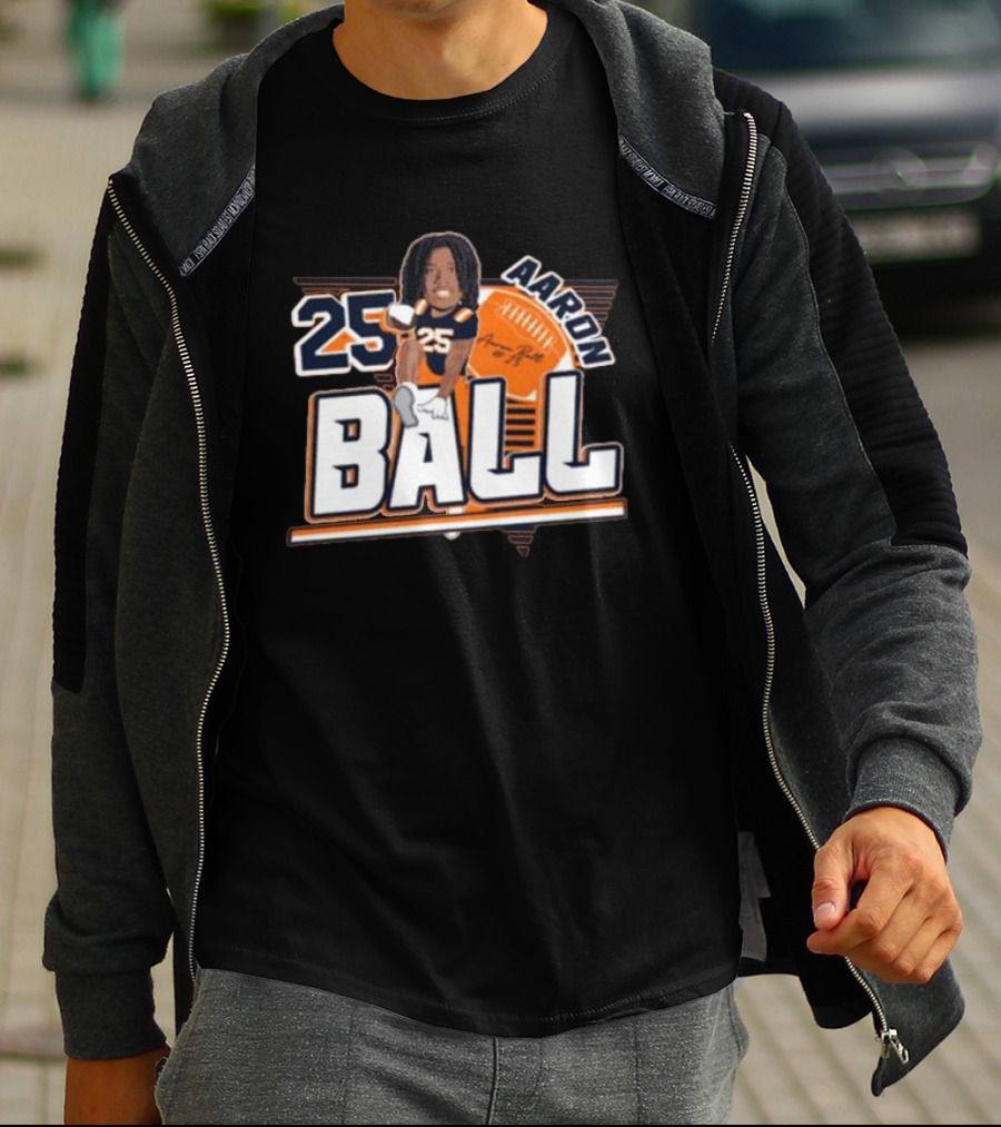 Illinois Aaron Ball 25 Running Back T-Shirt