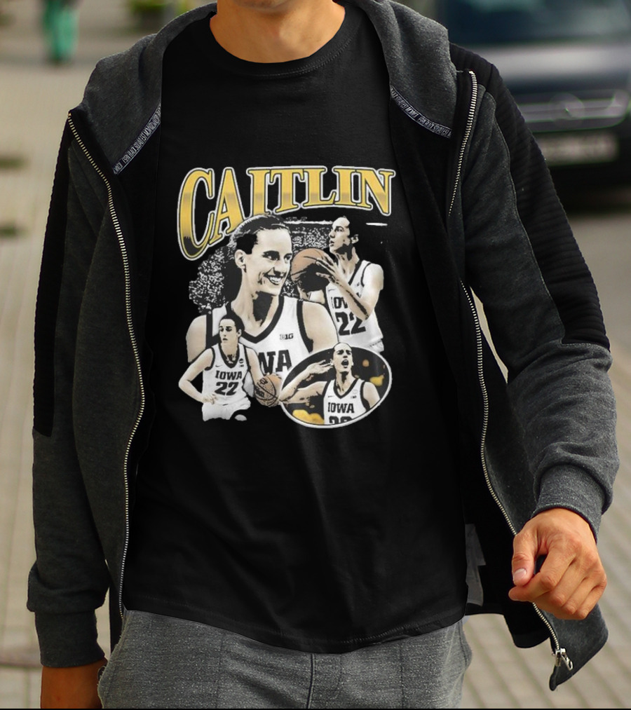 Caitlin Clark Iowa Hawkeyes Basketball Player 22 T-Shirt