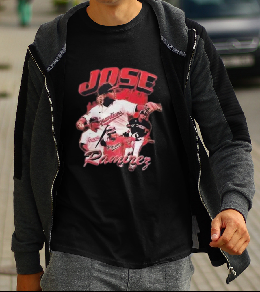 Jose Ramirez Guardians Indians Cleveland T-Shirt