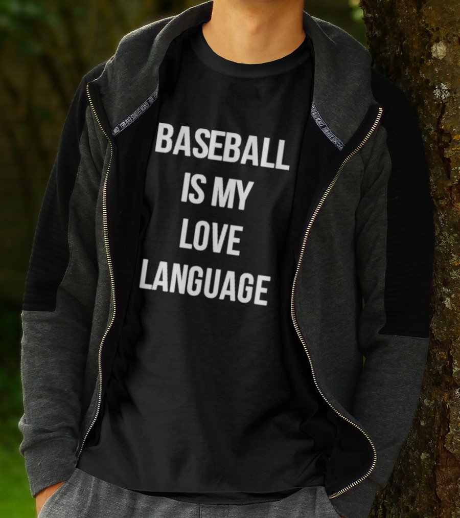 Whitney Berge Baseball Is My Love Language T-Shirt