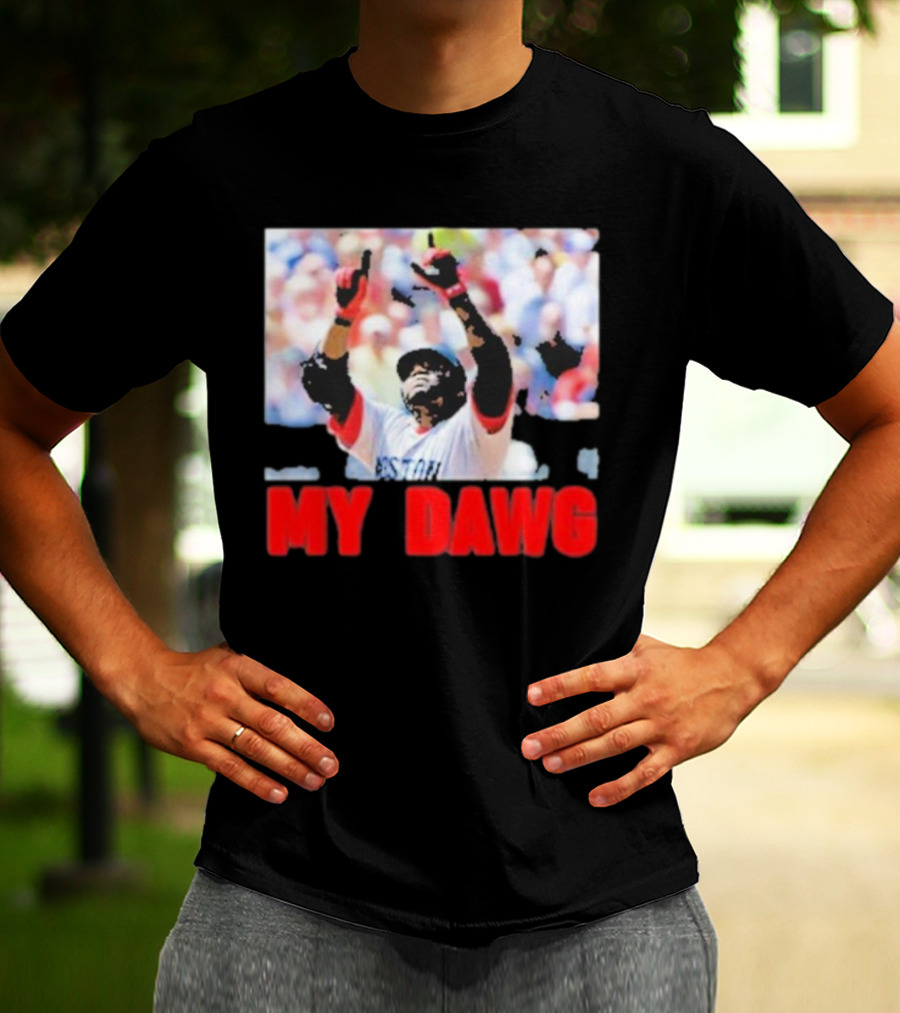 Big Papi My Dawg Boston Sports Baseball My Dawg T-Shirt