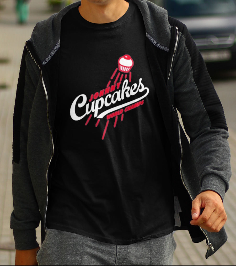 Los Angeles Johnny Cupcakes World Champs Cupcake T-Shirt