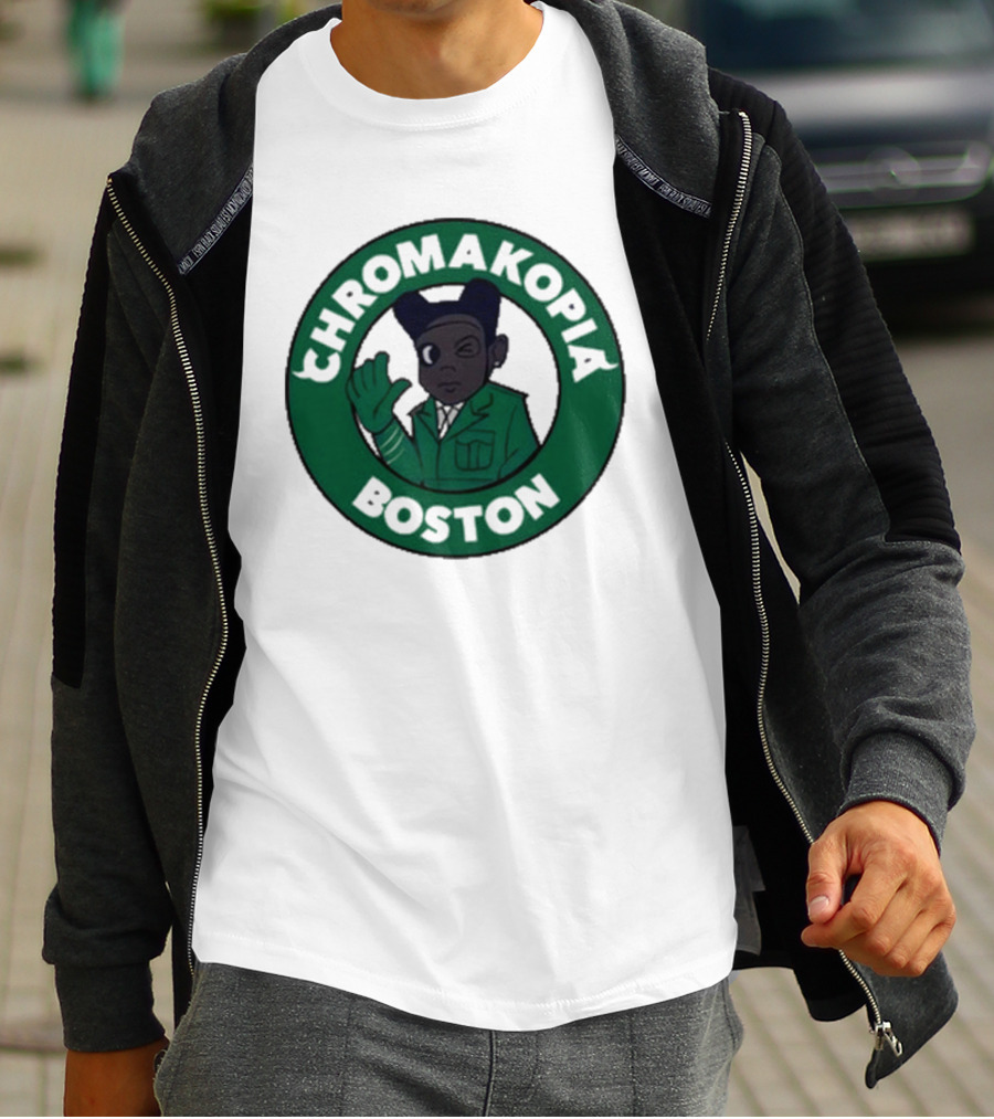 Chromakopia Boston Green Circle Character T-Shirt