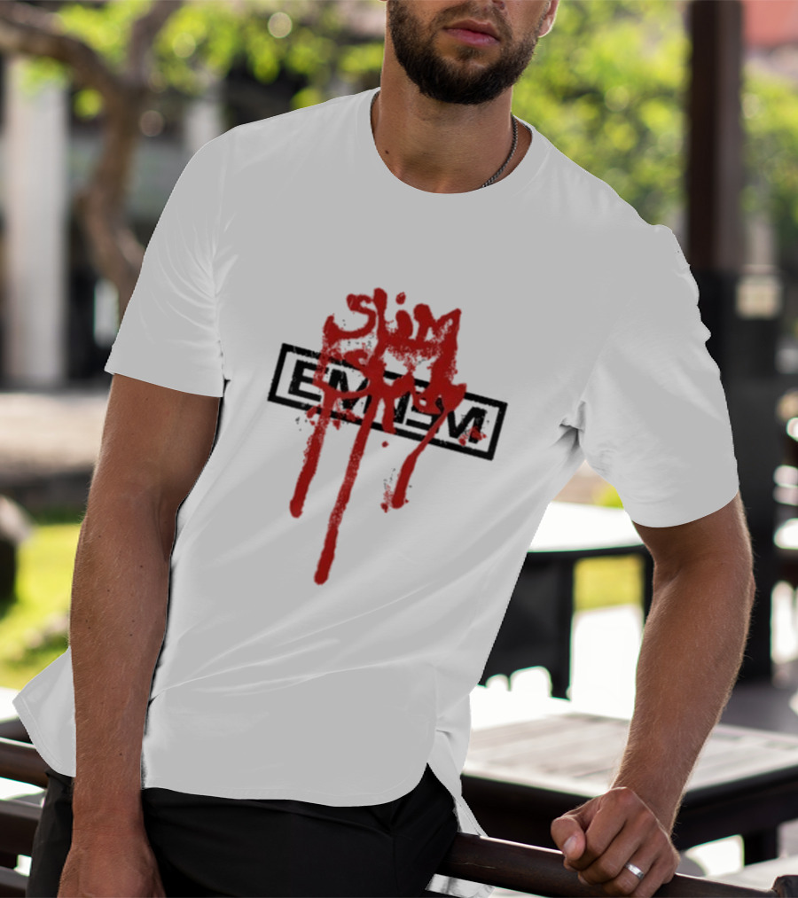 Eminem Slim Shady Blood Scrawl Speak Of The Devil Capsule Tdoss T-Shirt