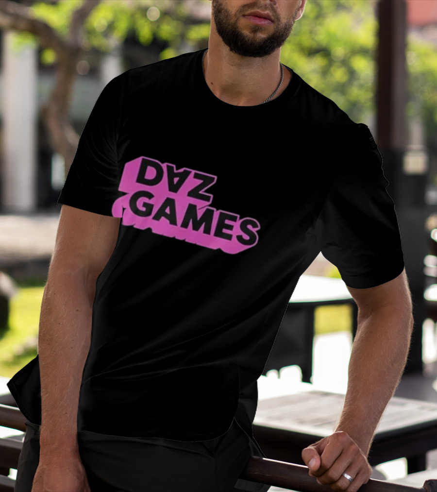 Daz Games Black Pink T-Shirt