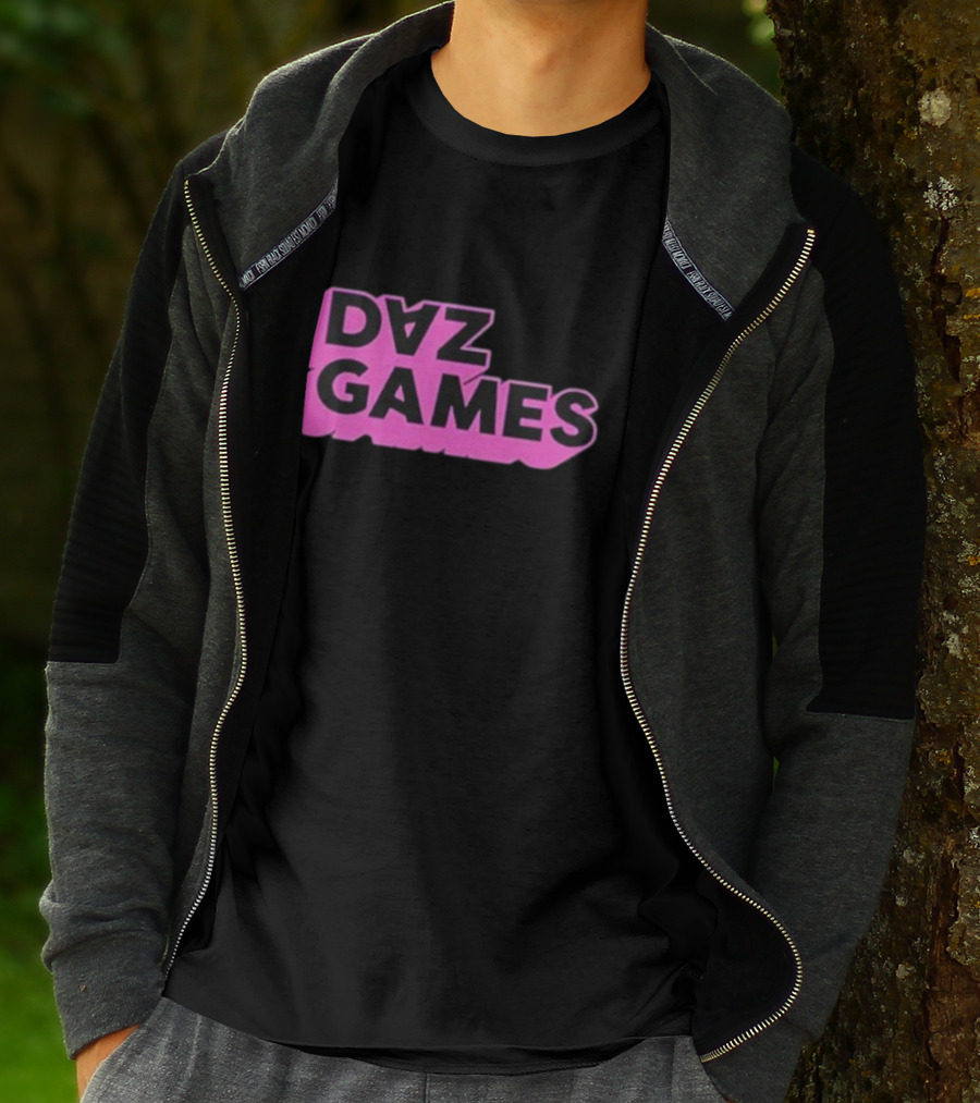 Daz Games Black Pink T-Shirt