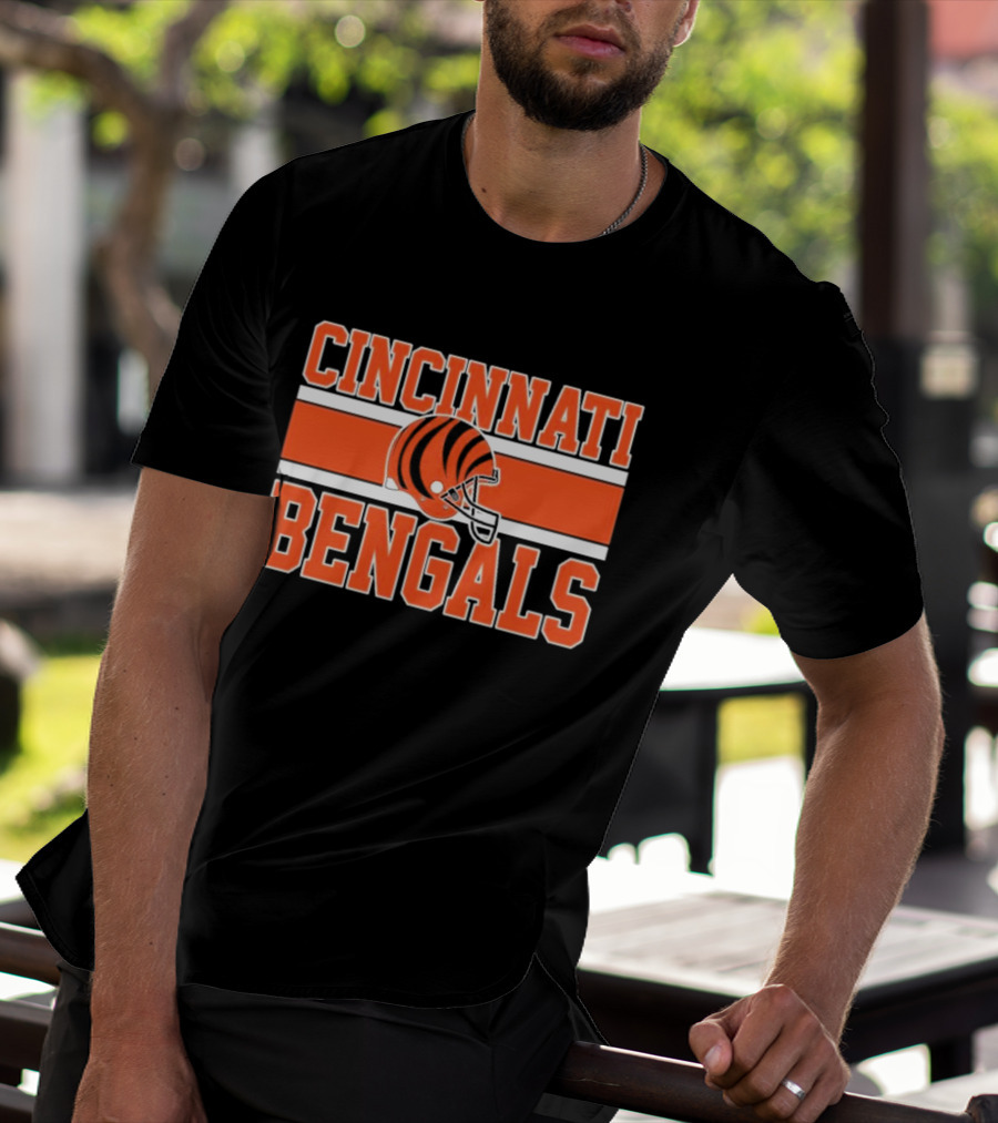 Cincinnati Bengals Football Helmet Jd Vance T-Shirt