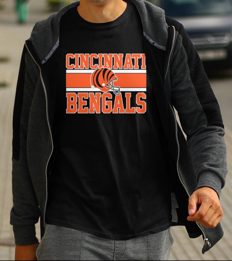 Cincinnati Bengals Football Helmet Jd Vance T-Shirt