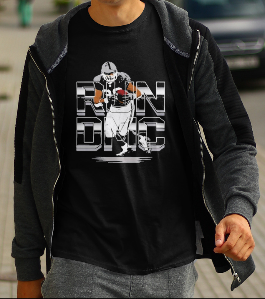 Darren McFadden RUN DMC Football Graphic NFL Player T-Shirt