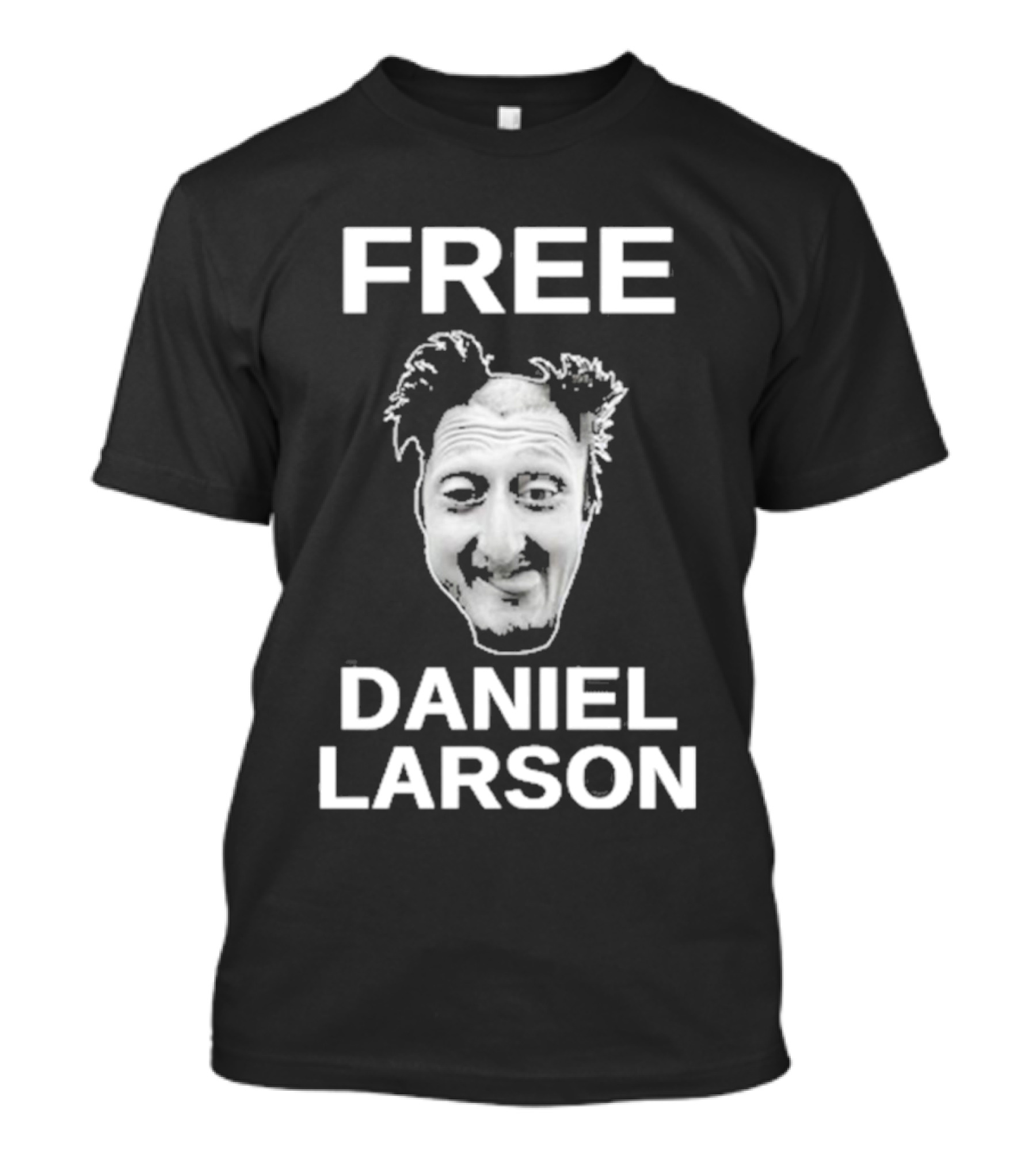 FREE DANIEL LARSON Face Meme T-Shirt
