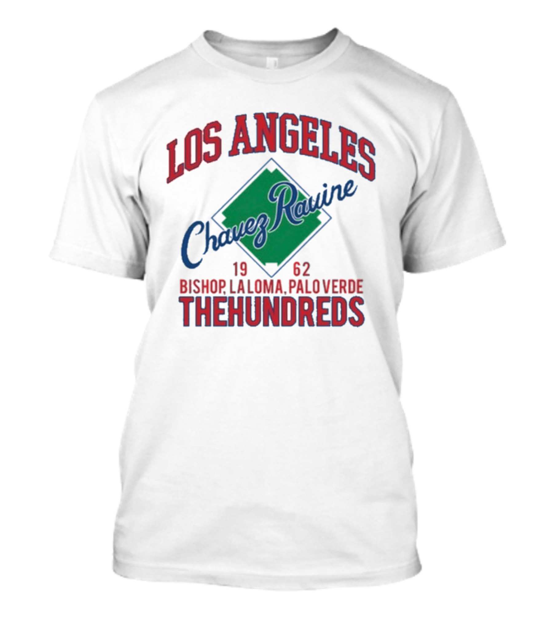 Los Angeles Chavez Ravine 1962 Bishop La Loma Palo Verde The Hundreds T-Shirt