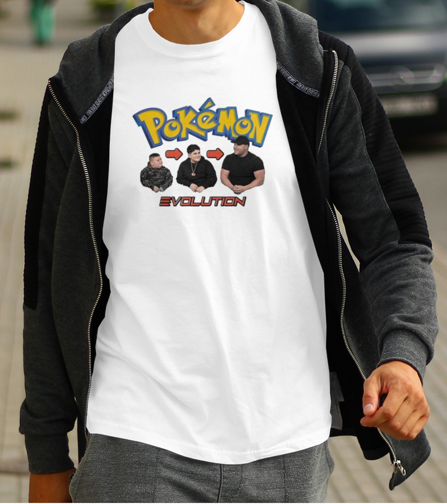 Pokémon Evolution Transformation Journey T-Shirt