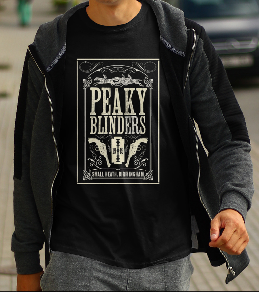 Peaky Blinders 1919 Small Heath Birmingham T-Shirt