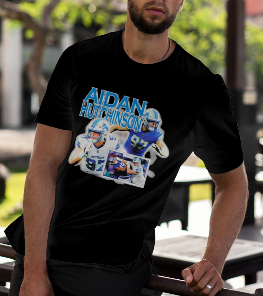 Aidan Hutchinson Detroit Football Highlights T-Shirt