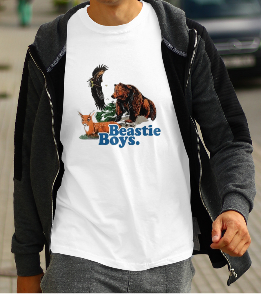 Beastie Boys Animal Bear Eagle Deer T-Shirt