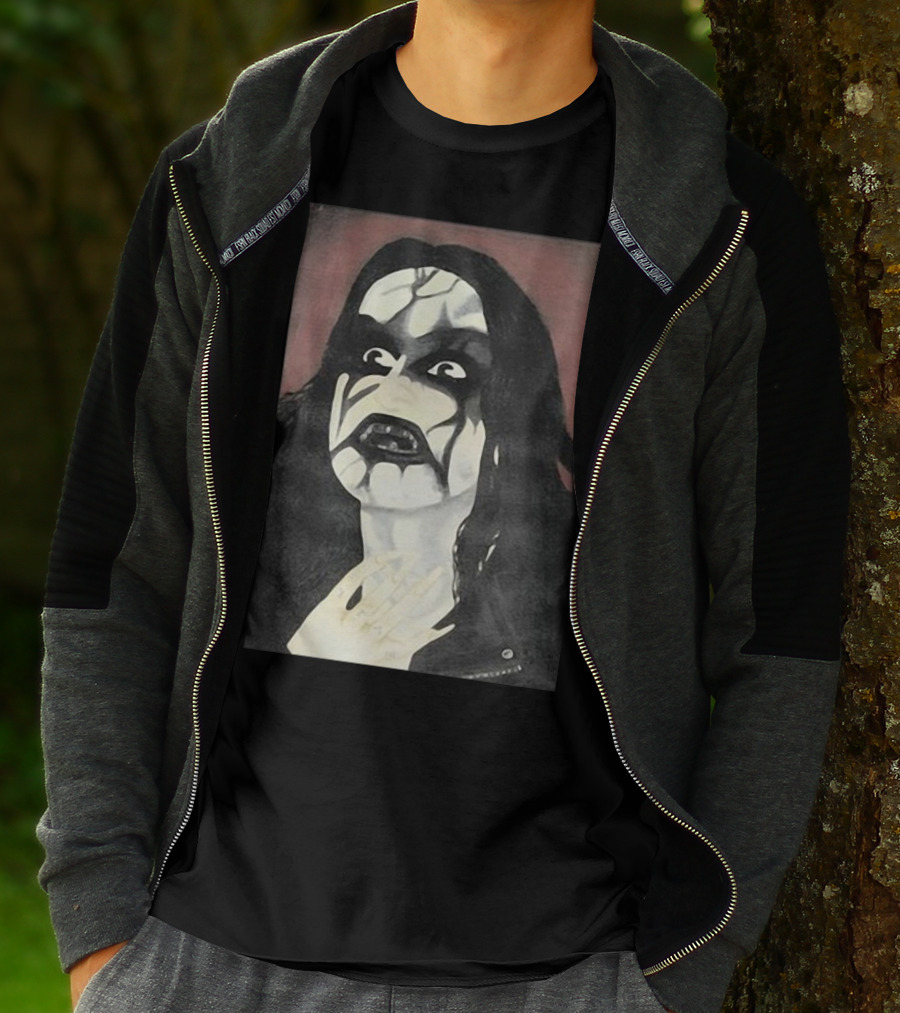 Vi Sonus Veris Nigrae Malitiaes Abruptum It Painting Black Metal Corpse Paint T-Shirt