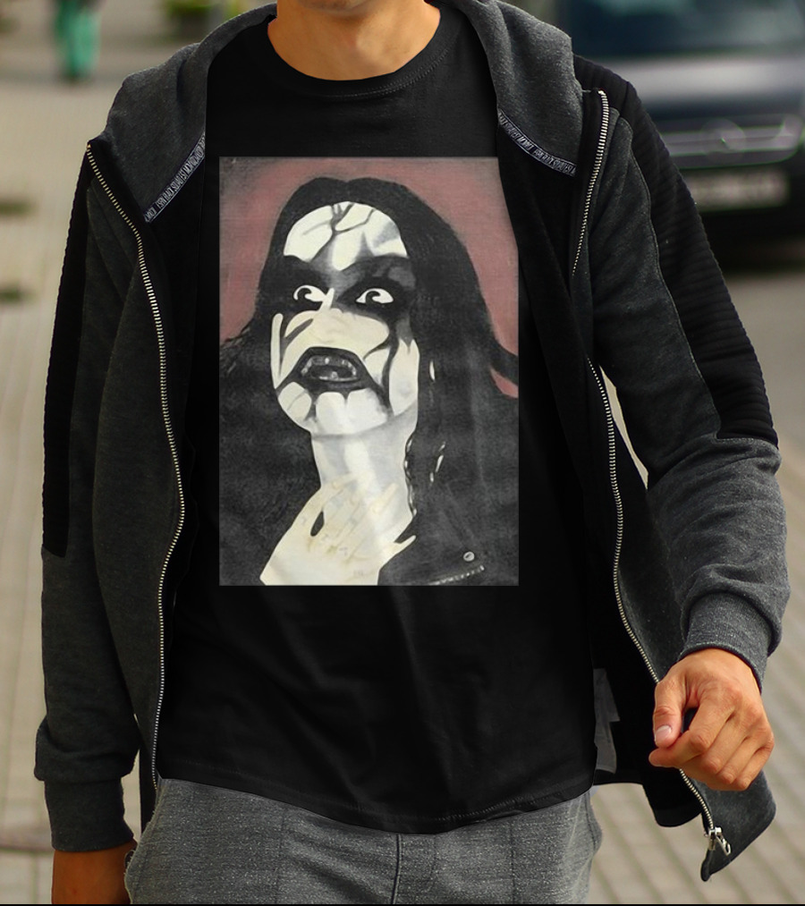 Vi Sonus Veris Nigrae Malitiaes Abruptum It Painting Black Metal Corpse Paint T-Shirt