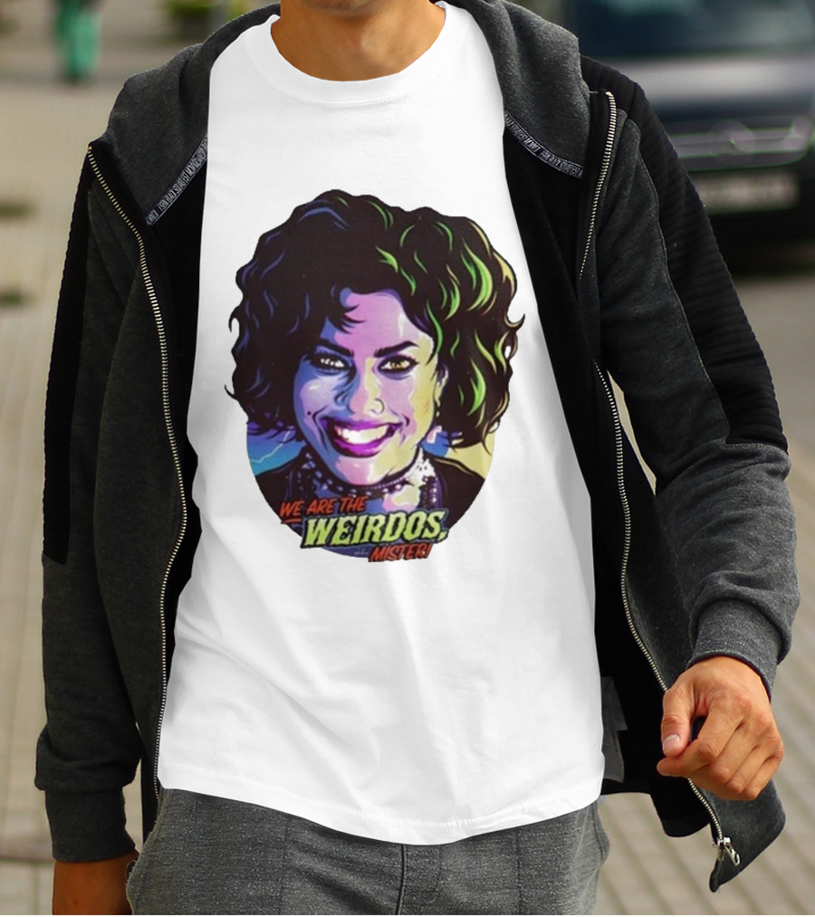 Nancy Downs We Are The Weirdos Mister Comic T-Shirt