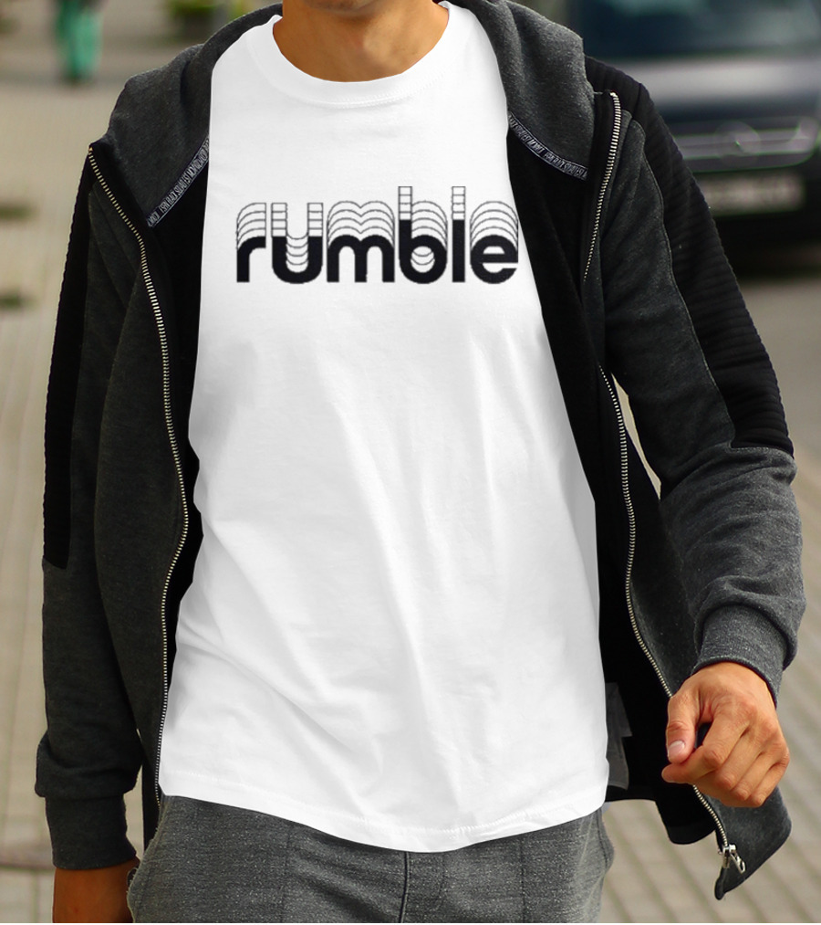 Sneako Rumble Ripple Text T-Shirt